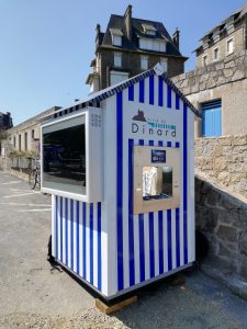 Installation de trois nouvelles fontaines à eau à Dinard par Fontaineo