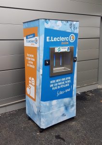 Fontaine à eau Sourceo +installée au E.Leclerc Drive à Dijon